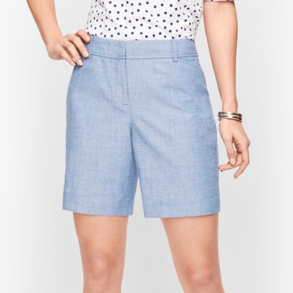 Talbots Pants - Talbots Woman’s PERFECT SHORTS - 7" - CHAMBRAY Size 8